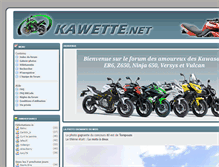 Tablet Screenshot of kawette.net